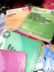 Ca Foundation All Books (Icai Material)