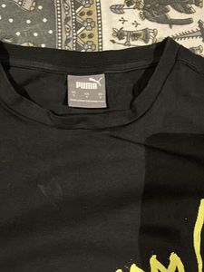 PUMA hoops tshirt size S
