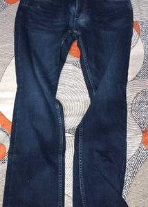 Dark Blue Denim Jeans
