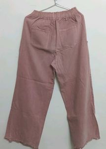 Cute Pink Wide Leg Pants
