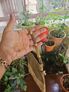 Elegant Gold Potli Bag