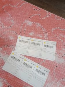 shipping label