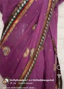 Zari  Wark Saree