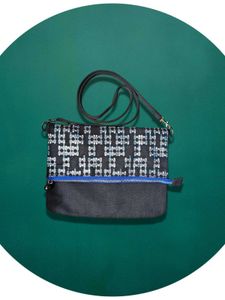 Steve J & yoni Printed Fabric Bag.