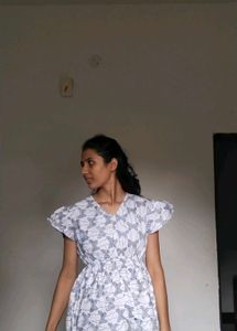Butterfly Print Dress