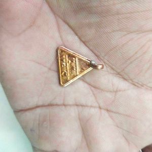 Pure Copper Mangal Dosh Nivaran Pendant(मामा मंगल)