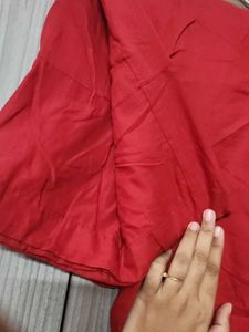 Orange Kurti Set