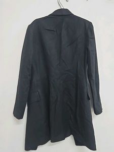 Elegant Black Trench Coat