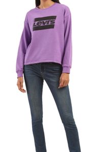 Levi&#39;s Purple Graphic Sweatshirt