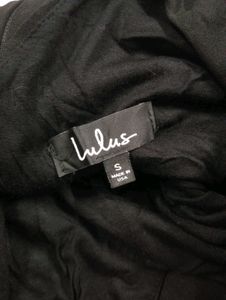 Bodycon Black Dress