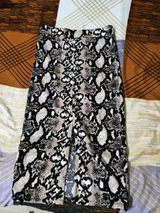 Cheetah Print Skirt