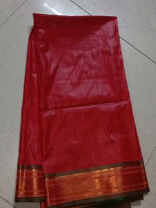 Red Shimmer Fabric