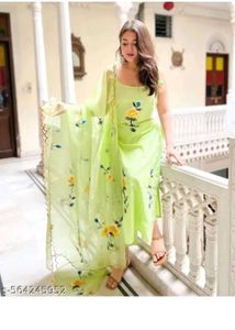 Elegant & Stylish Green Kurta Sets for women