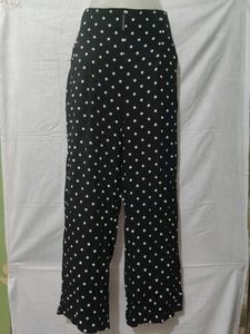 Polka Dot Wide Leg Pants