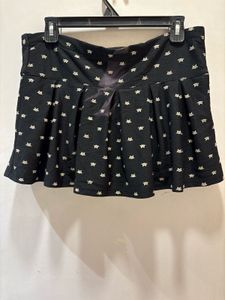 Black Mini Skirt with Short