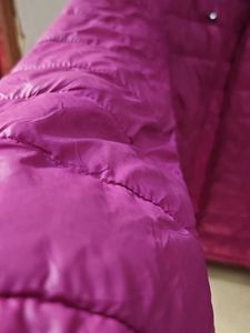 Pink Puffer Jacket with Hood