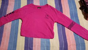 Full Sleeve Crop Top