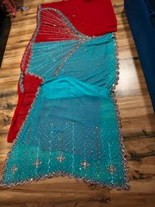 HEAVY HANDWORK SAREE