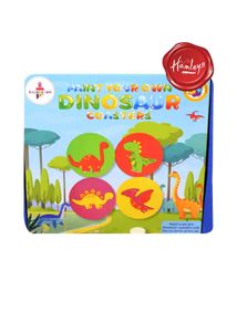 New sealed unused Dinosaur Coaster Painting Kit