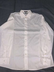Balmain White Button-Down Shirt