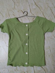 Light Green Top Small Size