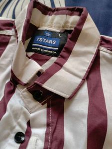 Patterned Full Shirt Men (Large)