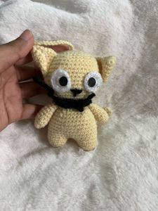 Price Drop Crochet Kitty Bag Charm