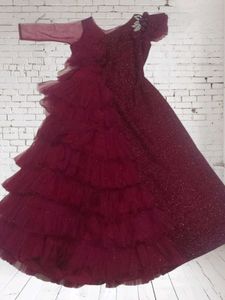 Party Wear Gowan For Girls Size:34