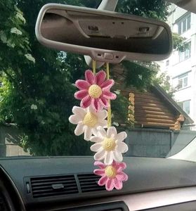 Car Hanging Flower Decor