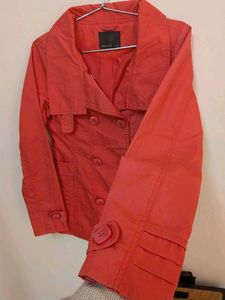 Vero moda Double-Breasted Trench Jacket