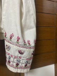 Floral Print Kurta
