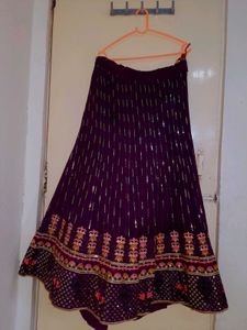 Women Purple Choli