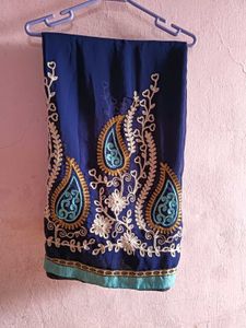 Blue Saree