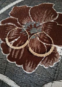 Sparkling Hoop Earrings