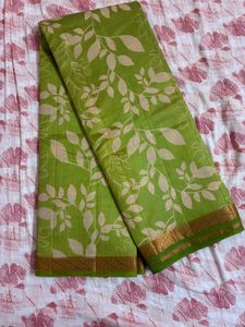 New Green Color Art Silk Saree