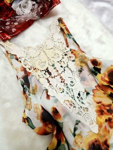 💚🧡Floral Cami Slip🧡💚