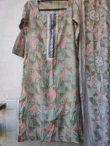 3 Piece Cotton Suit
