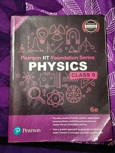 Pearson IIT Foundation Series Class 9 Physics