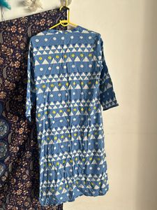 Max Patterned Cotton Kurta