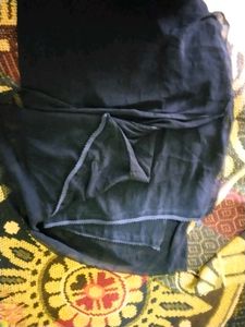 Embroidered Purple Dupatta