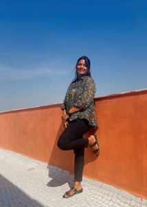 High Low Peplum Top