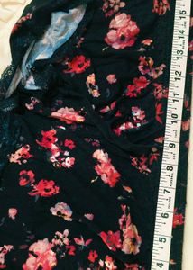 Floral Lace Skirt Set