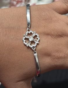 Flower Silver Bracelet