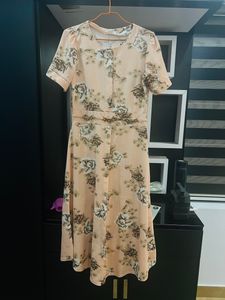 Light Pink Peach Colour Dress