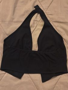 Halter Neck Street Style Crop Top