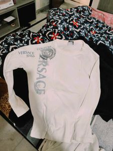 Versace White Full Sleeve