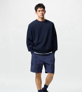 Uniqlo Geared Navy Blue Shorts.