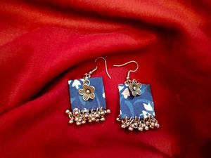 Handmade Floral Jewelry Set💙