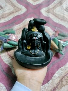 Shiv ji Adiyogi Backflow With 29 Cones