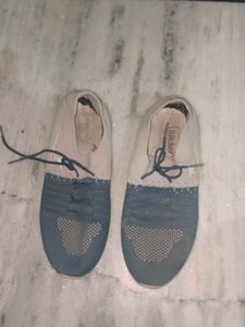 Stylish Blue & grey Casual Shoes